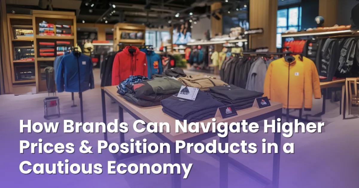 How Brands Can Navigate Higher Prices & Position Products in a Cautious Economy