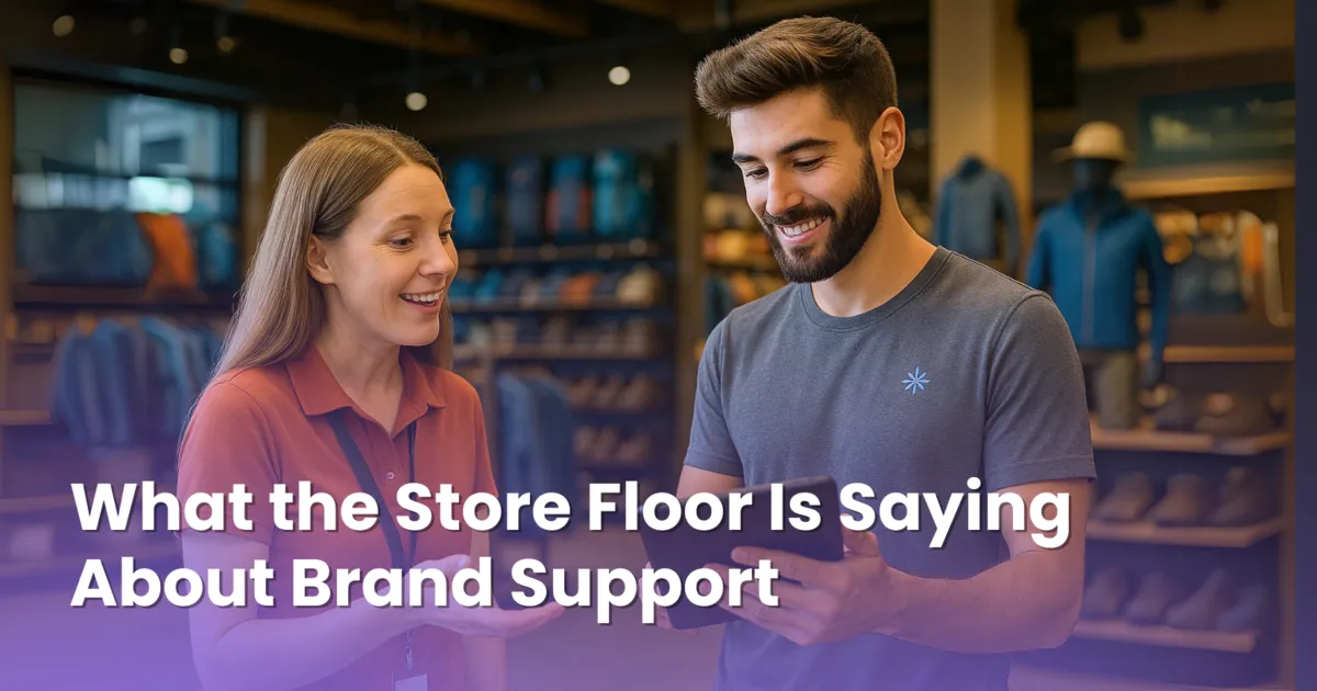 What the Store Floor Is Saying About Brand Support